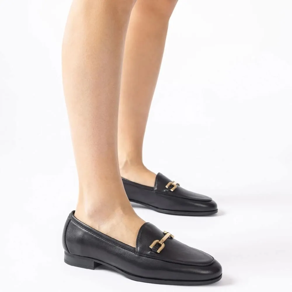 UNISA DAIMIEL LOAFER-BLACK