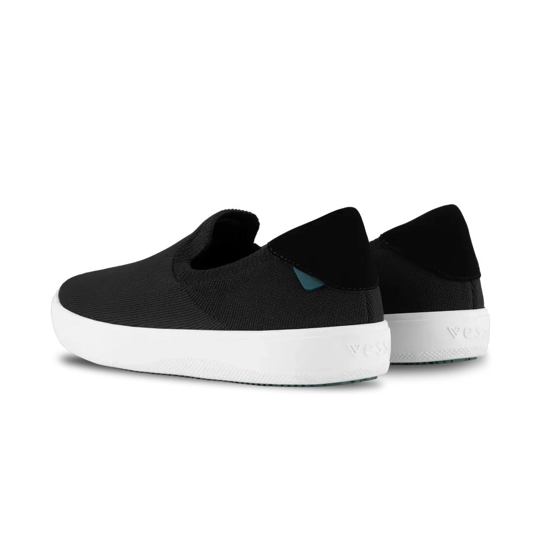 Vessi Boardwalk MENS Slip On - Boulder Black