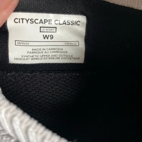 Vessi Cityscape Classic 100% Waterproof Birch White 9