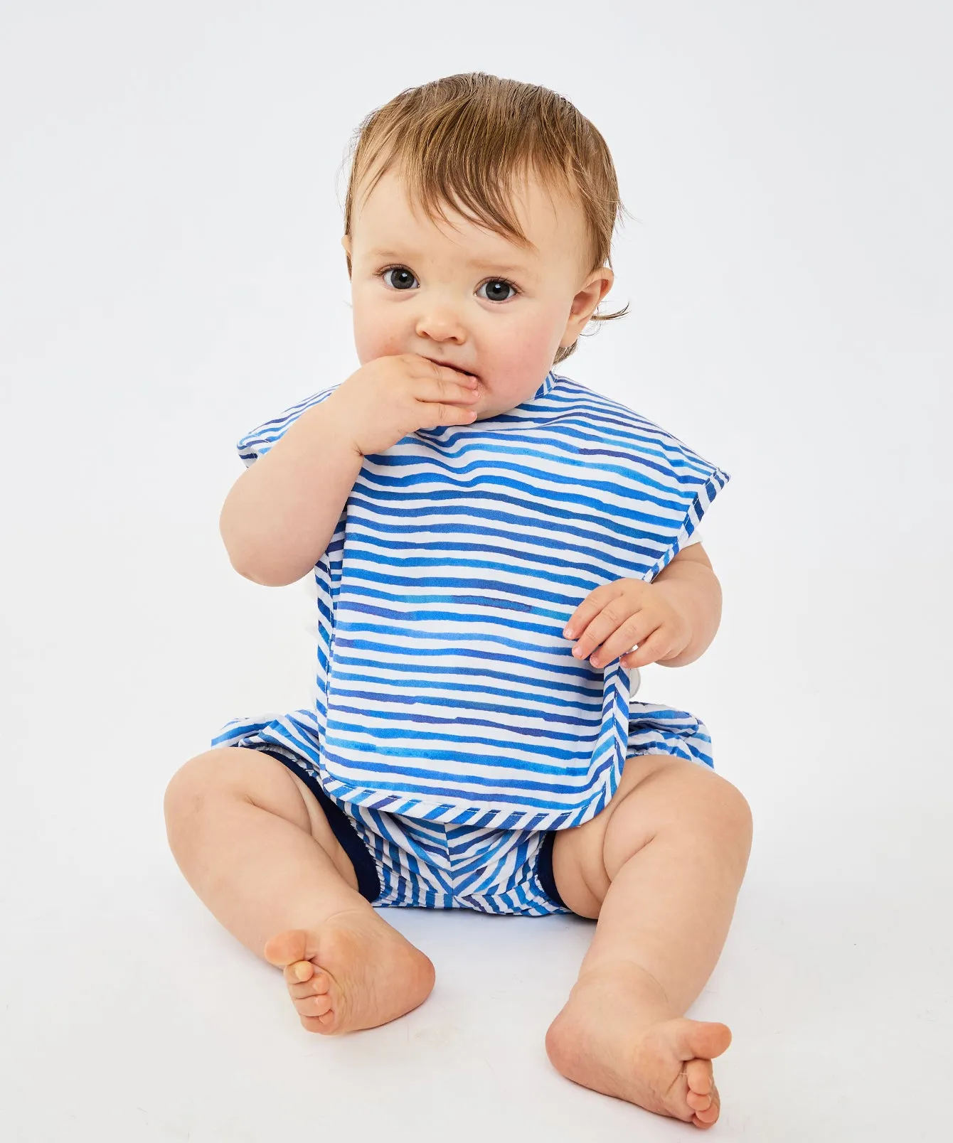 Waterproof Bib, Painted Stripe