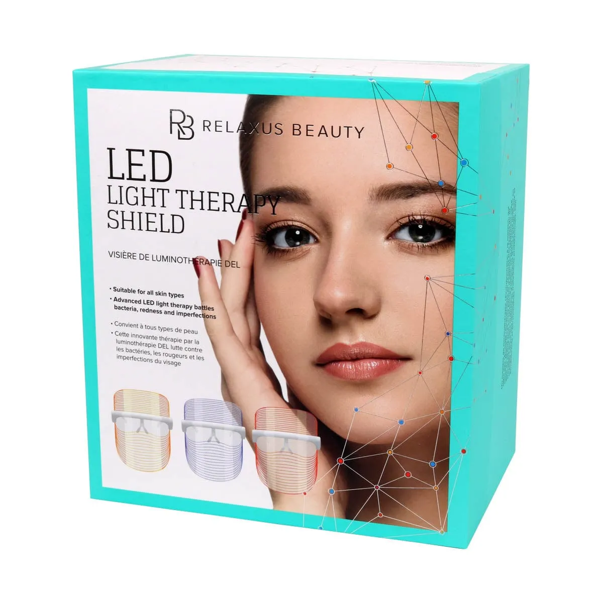 Wholesale LED Light Therapy Face Shield