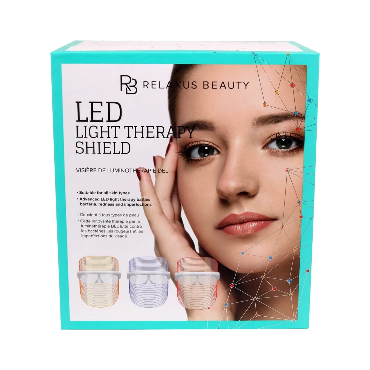Wholesale LED Light Therapy Face Shield