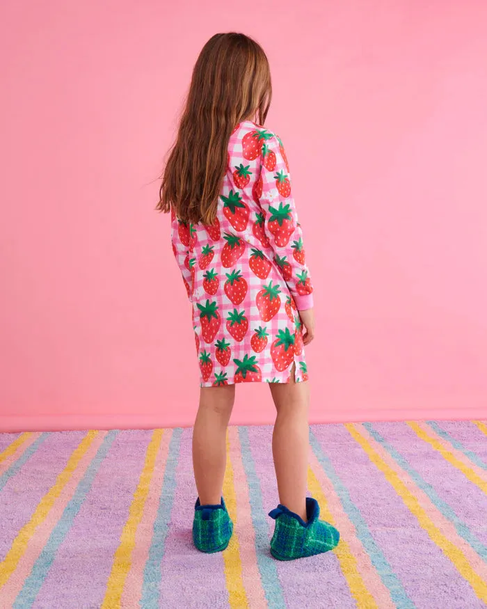 Wilderness Tartan Sherpa Kids Ankle Boot | Kip & Co