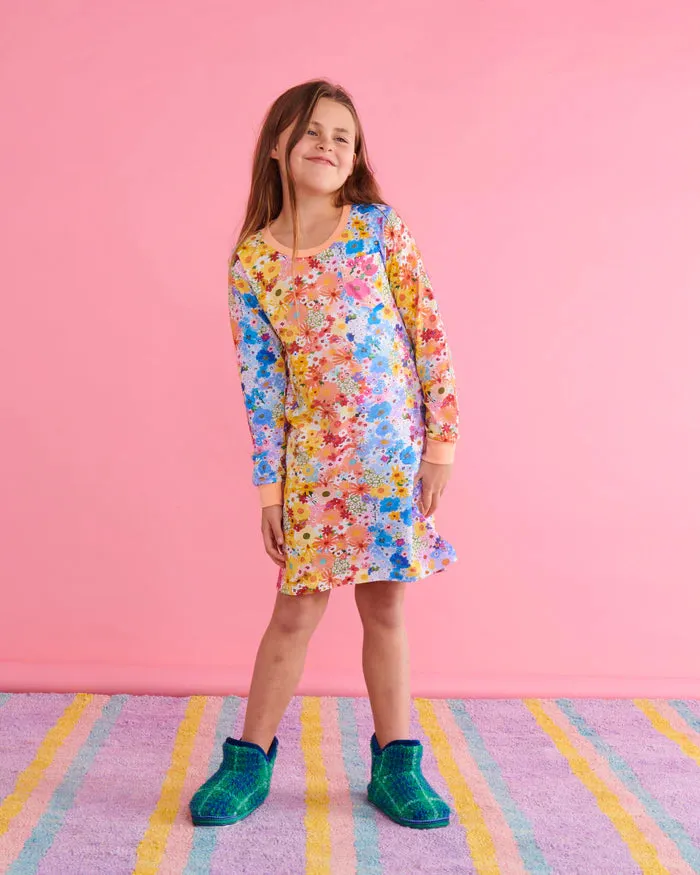 Wilderness Tartan Sherpa Kids Ankle Boot | Kip & Co