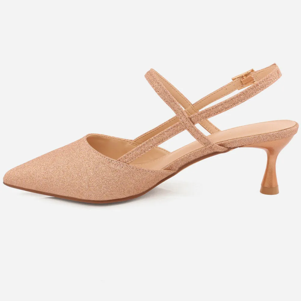 Women "DYKEIL" Ankle Strap Heel Sandals