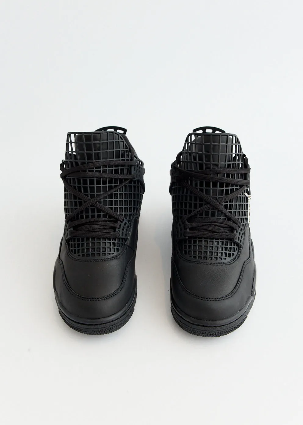 Women's Air Jordan 4 Net 'Black' Sneakers