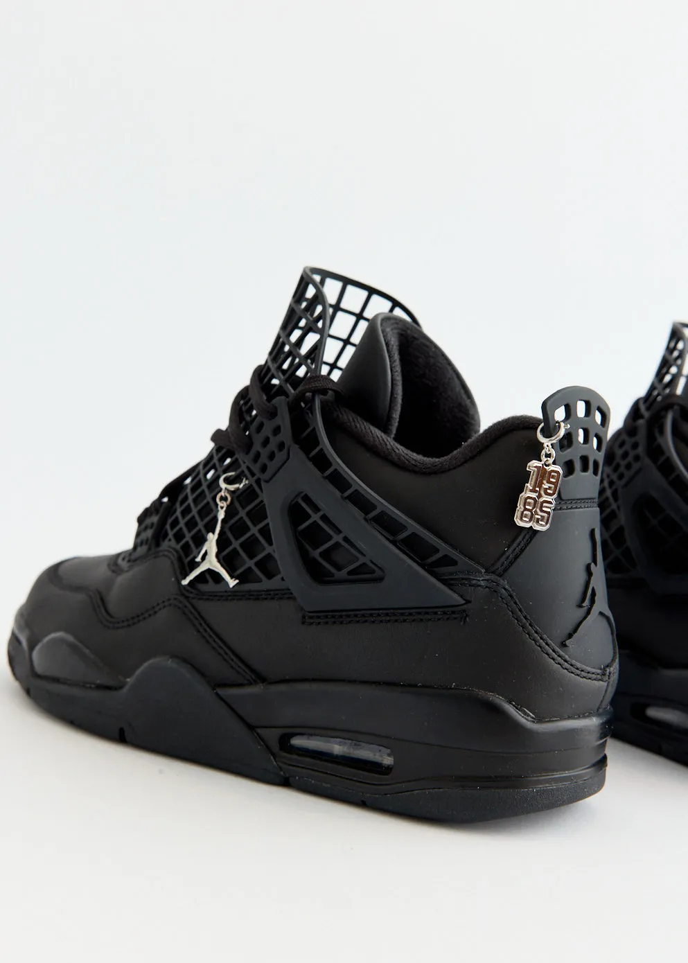 Women's Air Jordan 4 Net 'Black' Sneakers