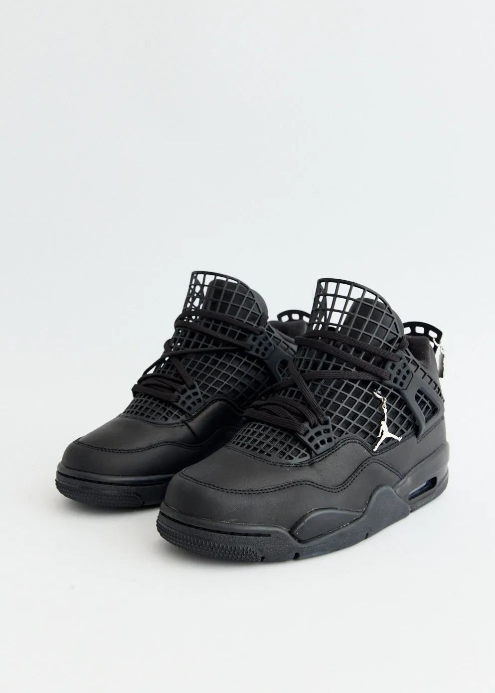Women's Air Jordan 4 Net 'Black' Sneakers