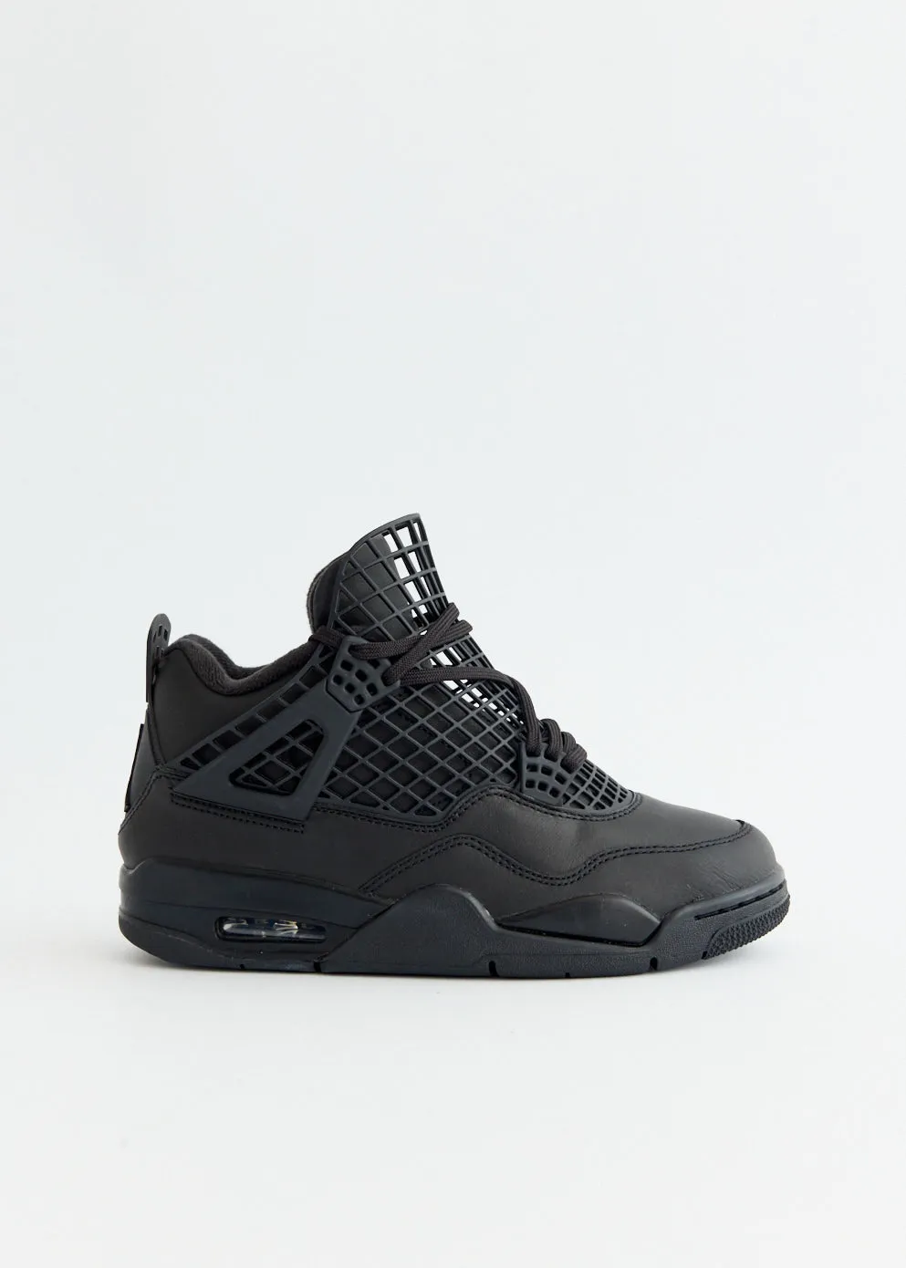 Women's Air Jordan 4 Net 'Black' Sneakers