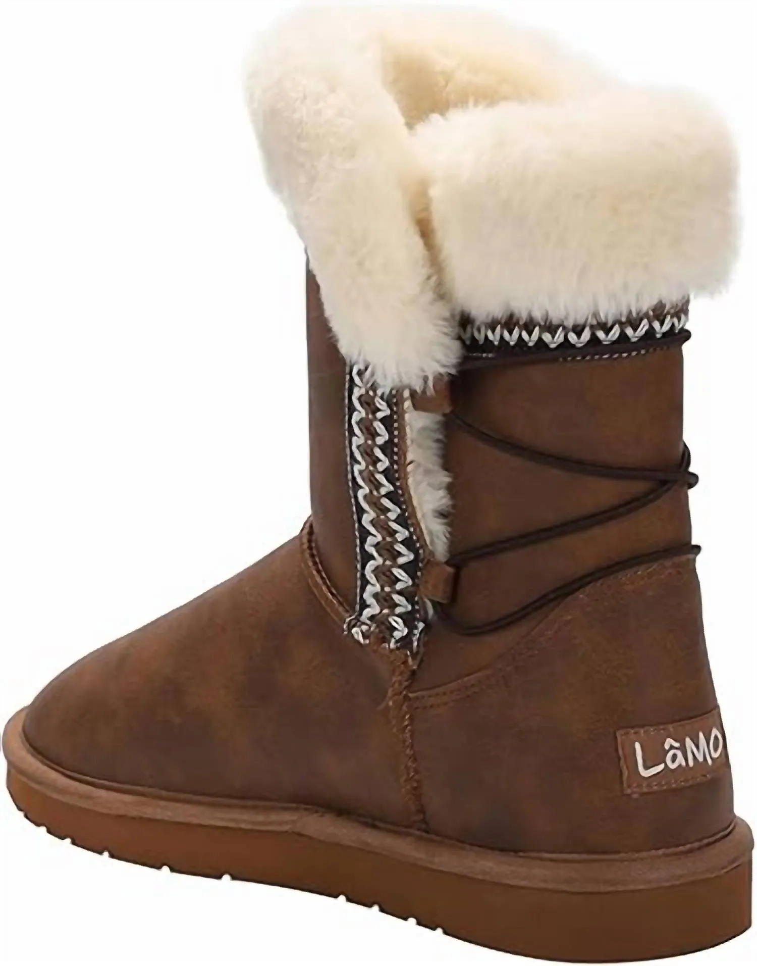 Women's Alma Winter Boots In Waxed Chestnut