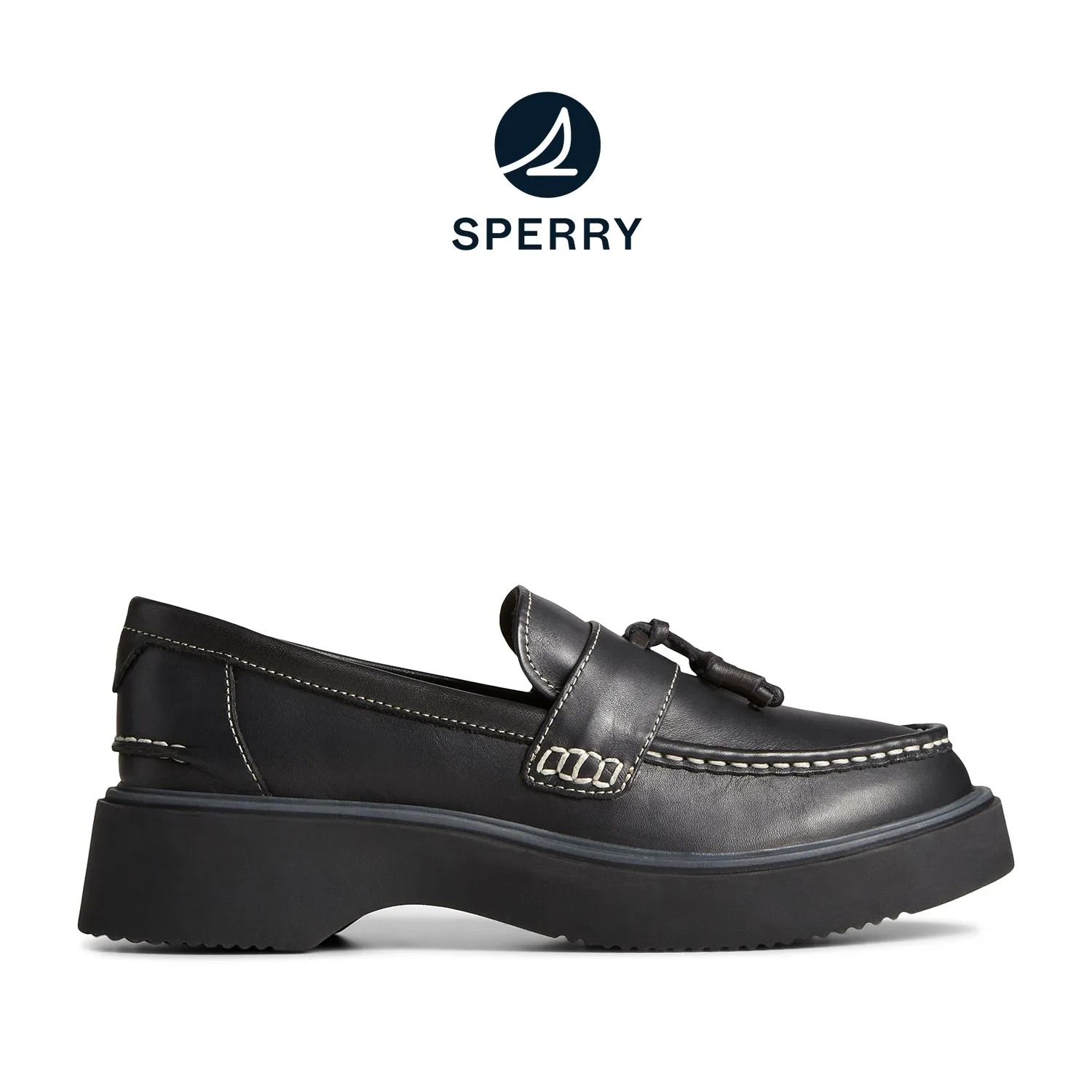 Women's Bayside Casual Loafers - Black (24F003620)