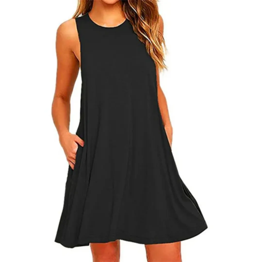 Women's Casual Summer Sleeveless Dress | Mini