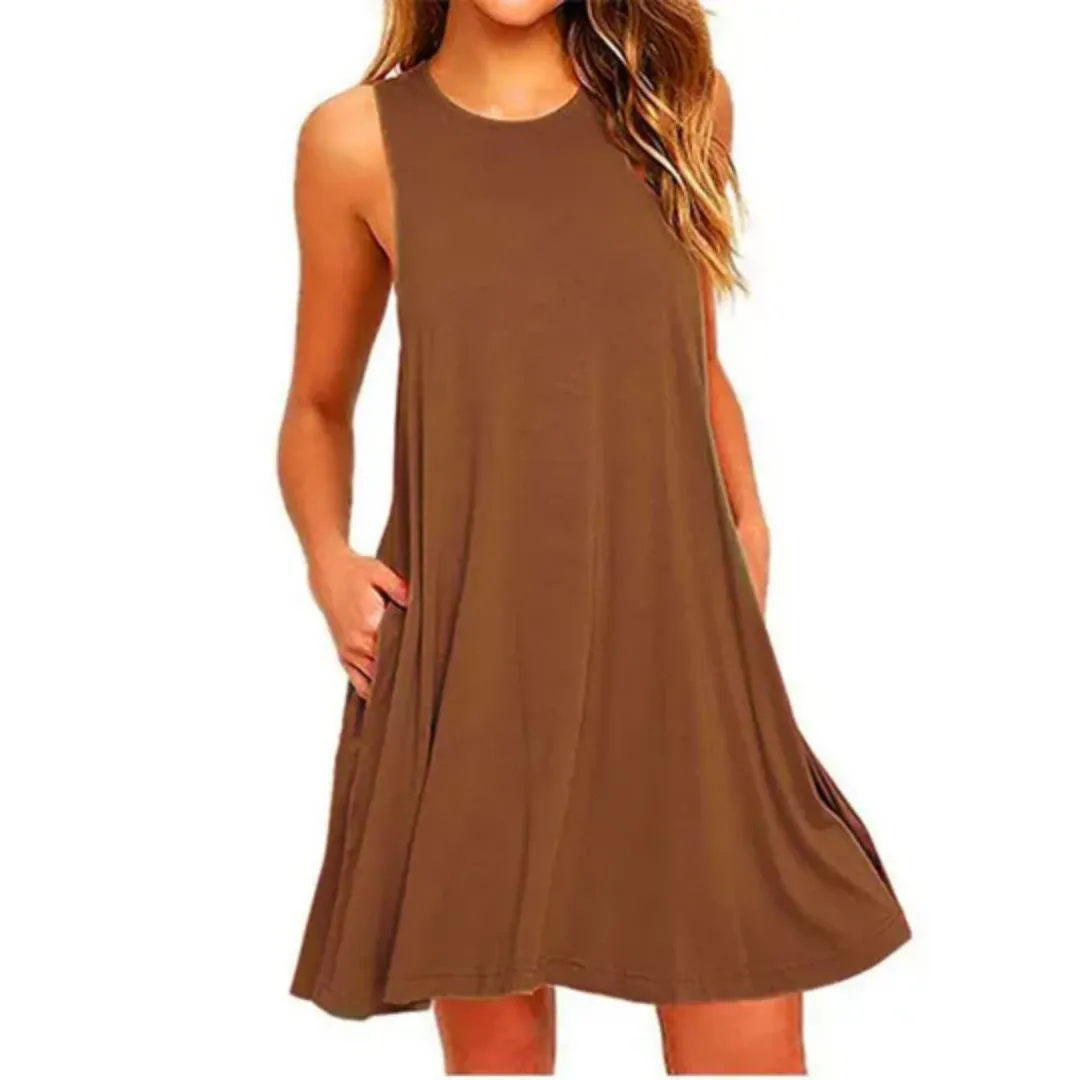 Women's Casual Summer Sleeveless Dress | Mini