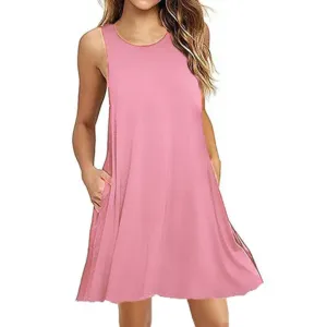 Women's Casual Summer Sleeveless Dress | Mini