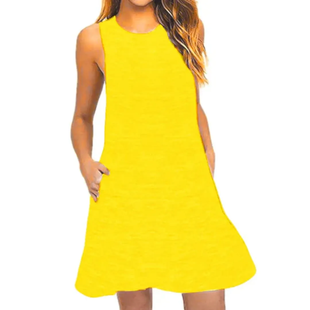 Women's Casual Summer Sleeveless Dress | Mini