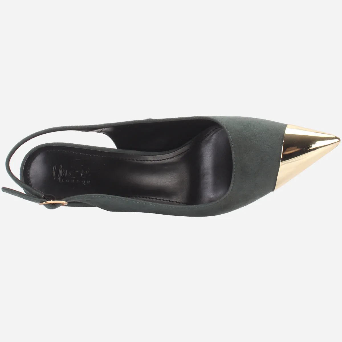 Women's "SILVIA" Decorated Toe Party Heeled Sandals