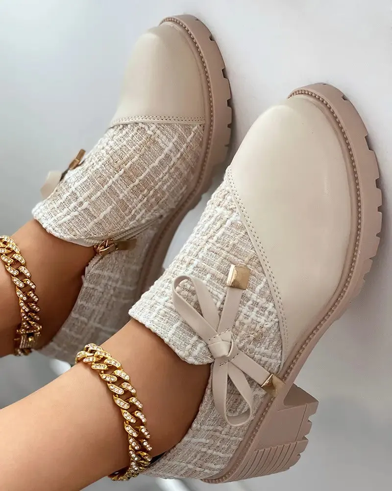 Women's zip-up shoes with heels