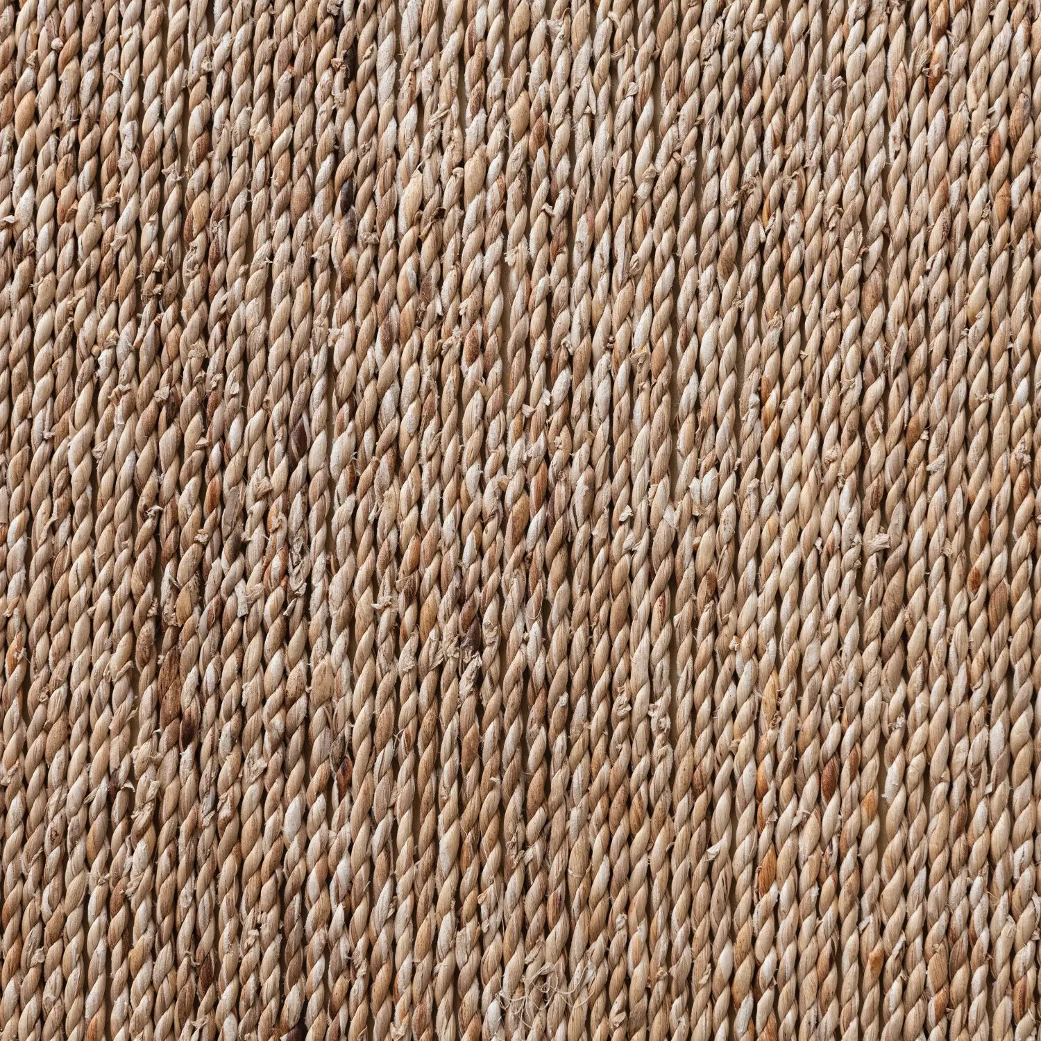 Woven Water Hyacinth Acacia Wood Bench